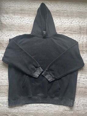 Classic Black Pullover Hoodie